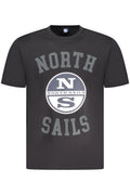 CAMISETA DE MANGA CORTA PARA HOMBRE NORTH SAILS NEGRA