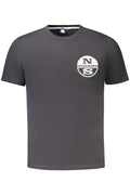 CAMISETA DE MANGA CORTA PARA HOMBRE NORTH SAILS NEGRA