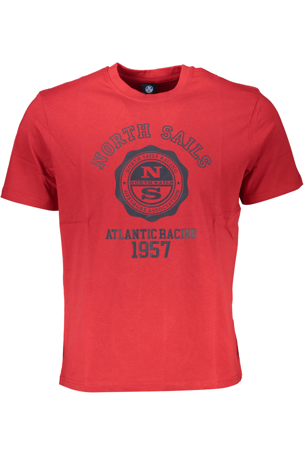 CAMISETA DE MANGA CORTA PARA HOMBRE NORTH SAILS, ROJA