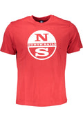 CAMISETA DE MANGA CORTA PARA HOMBRE NORTH SAILS, ROJA