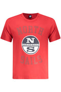 CAMISETA DE MANGA CORTA PARA HOMBRE NORTH SAILS, ROJA