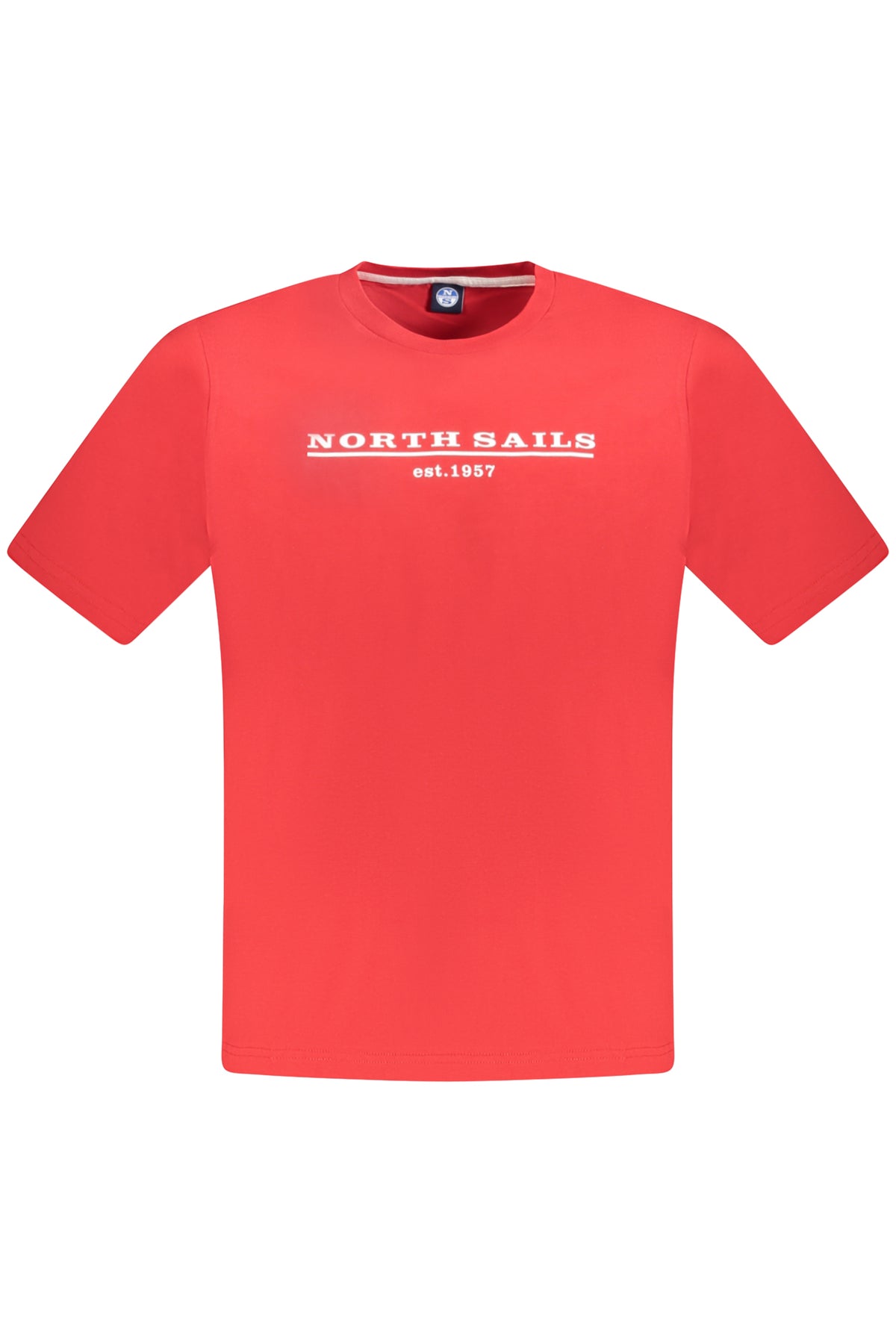 CAMISETA DE MANGA CORTA PARA HOMBRE NORTH SAILS, ROJA