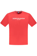 CAMISETA DE MANGA CORTA PARA HOMBRE NORTH SAILS, ROJA