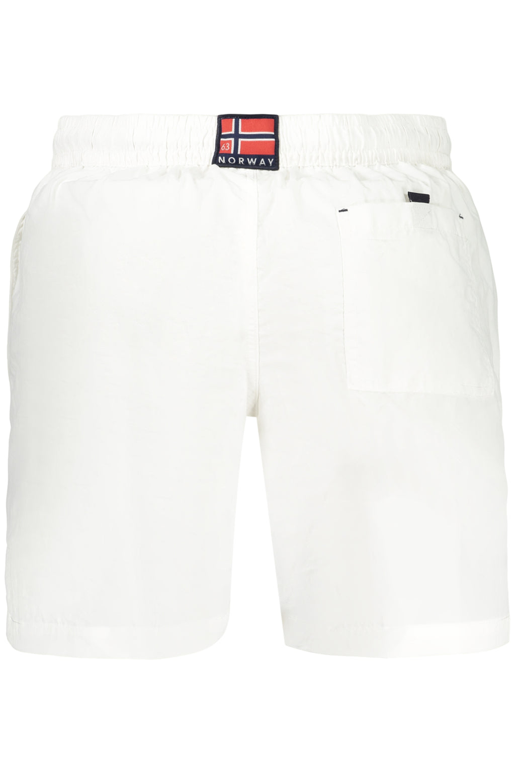 Bañador Bermuda con Franjas Norway 1963 Hombre Blanco