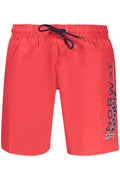 Bañador Bermuda con Logo Norway 1963 Hombre Rojo