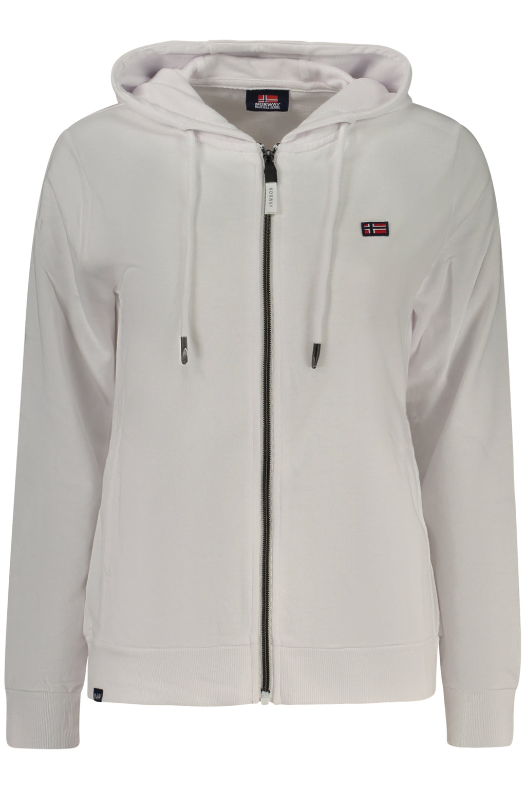 NORUEGA 1963 SUDADERA BLANCA CON CREMALLERA PARA MUJER