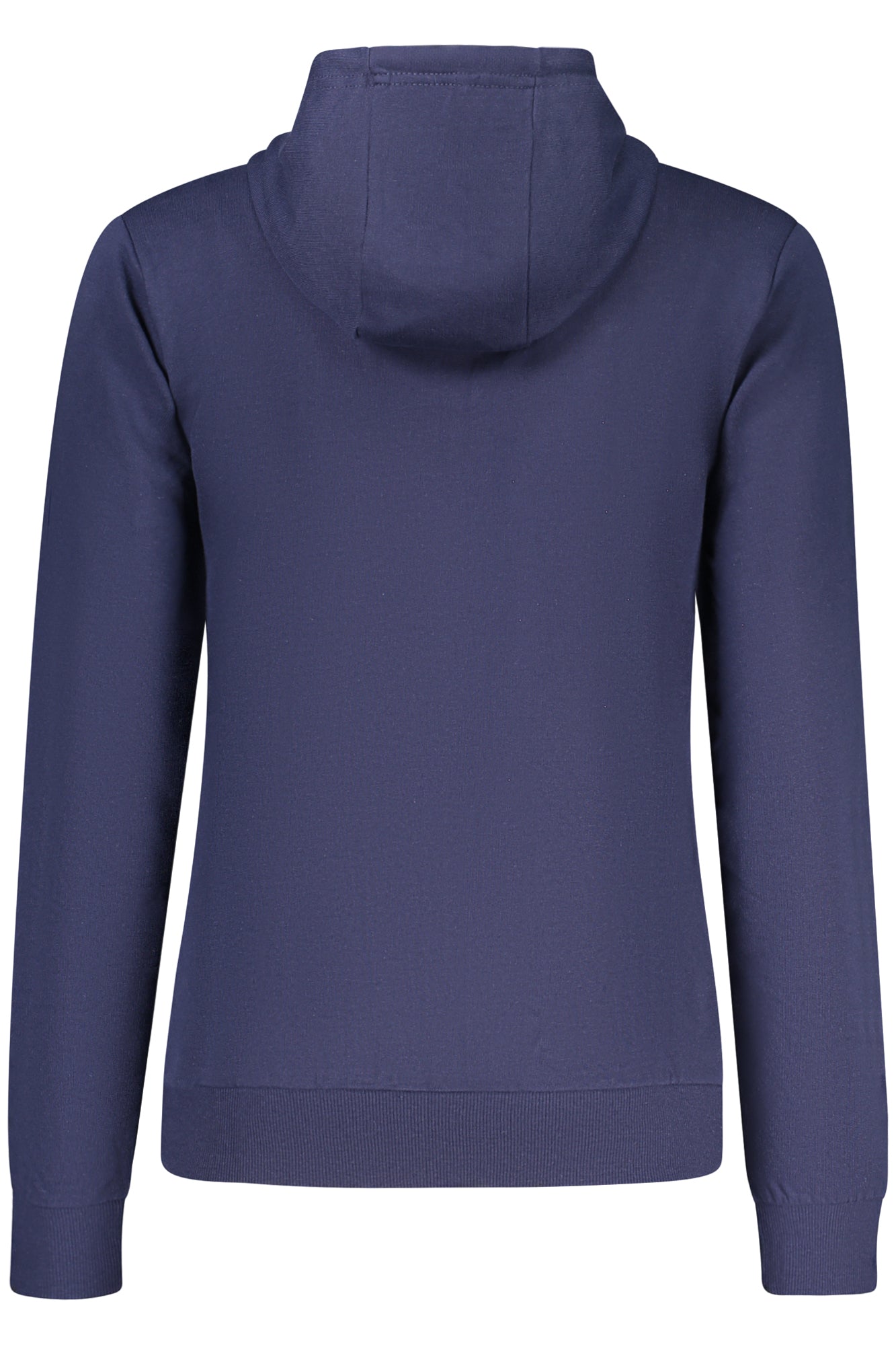 Sudadera azul con cremallera para mujer, Noruega 1963