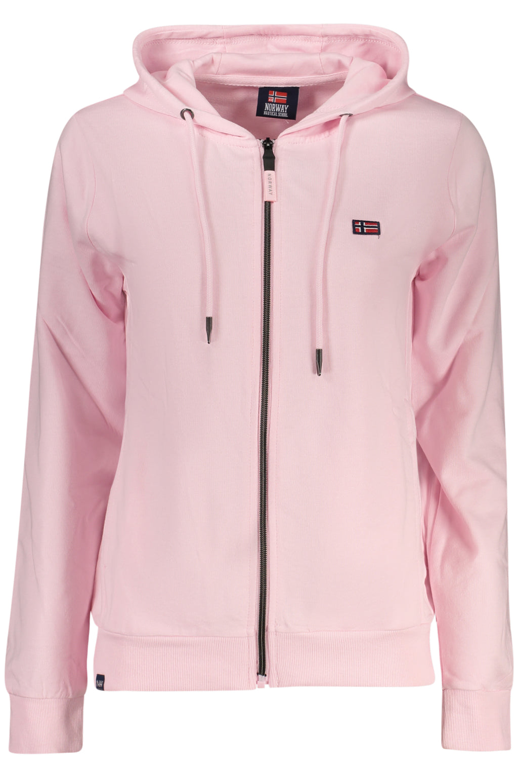 NORUEGA 1963 SUDADERA ROSA CON CREMALLERA PARA MUJER