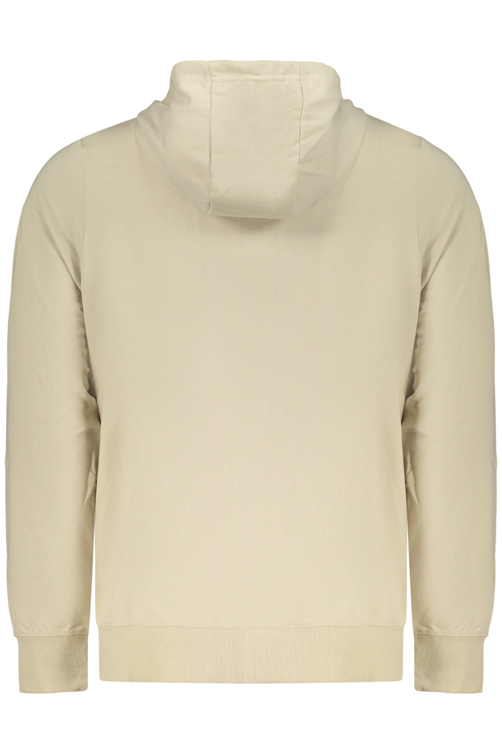 Sudadera beige con cremallera para hombre, Noruega 1963