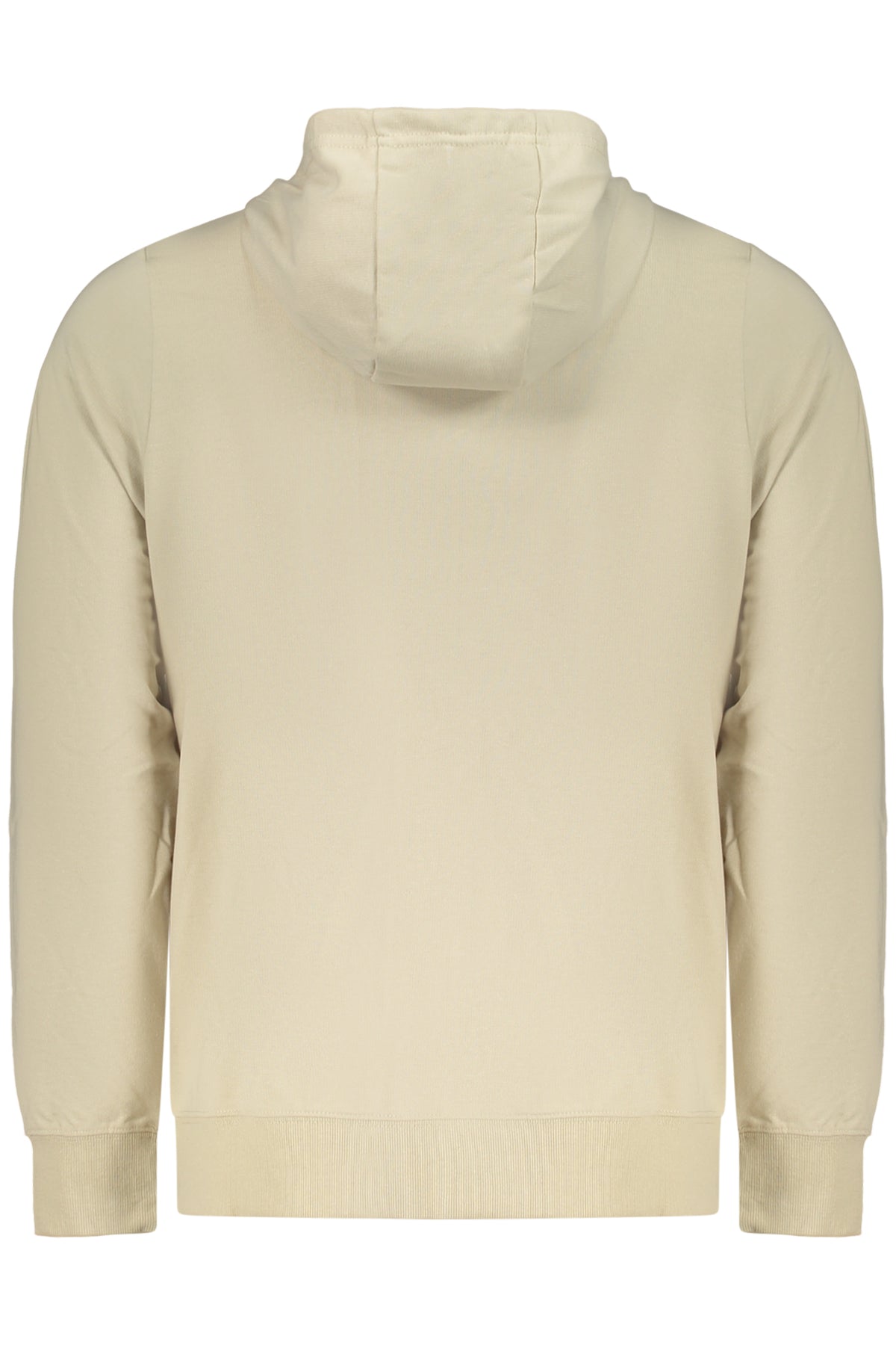 Sudadera beige con cremallera para hombre, Noruega 1963