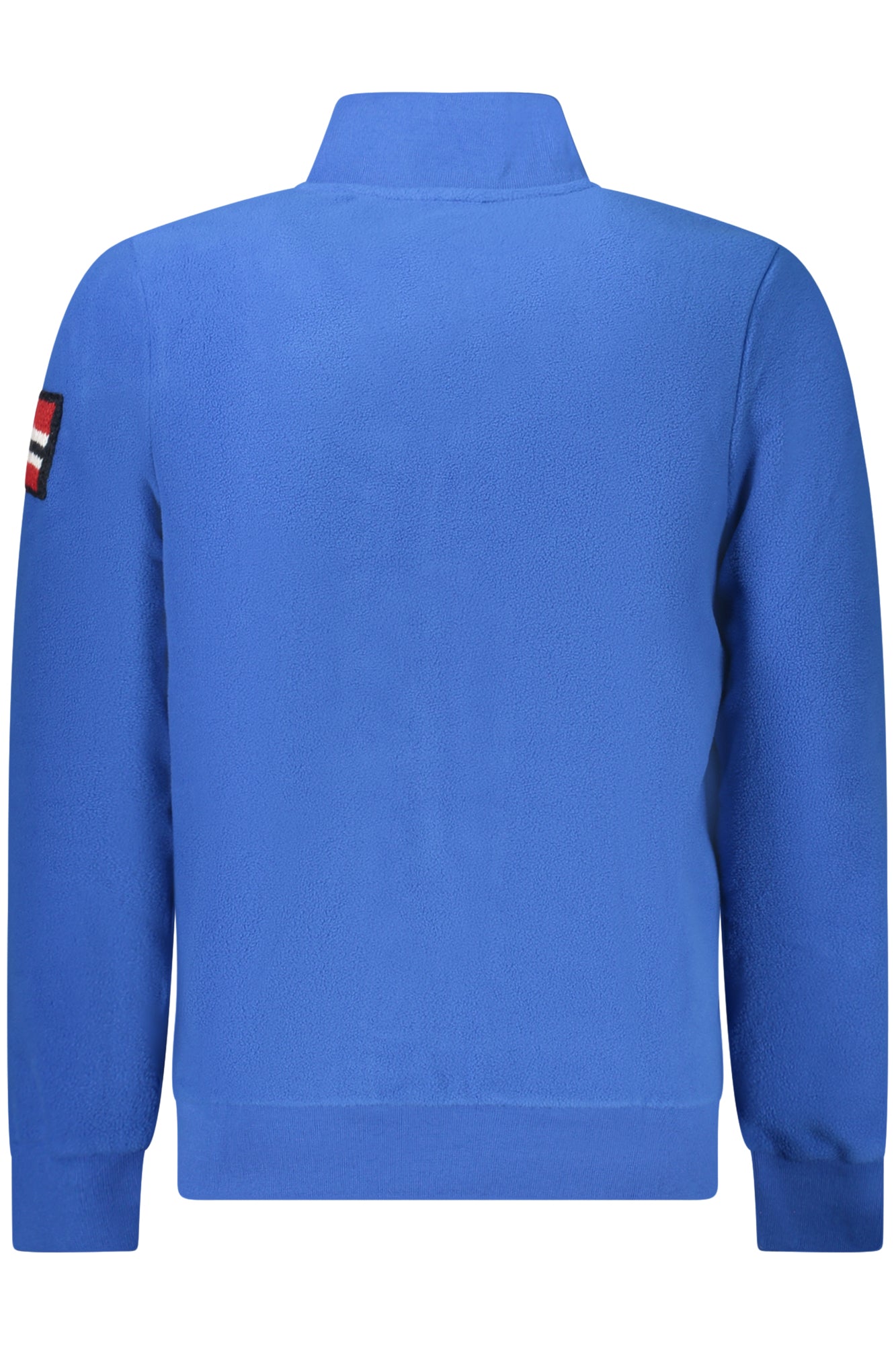 Sudadera azul con cremallera para hombre, Noruega 1963