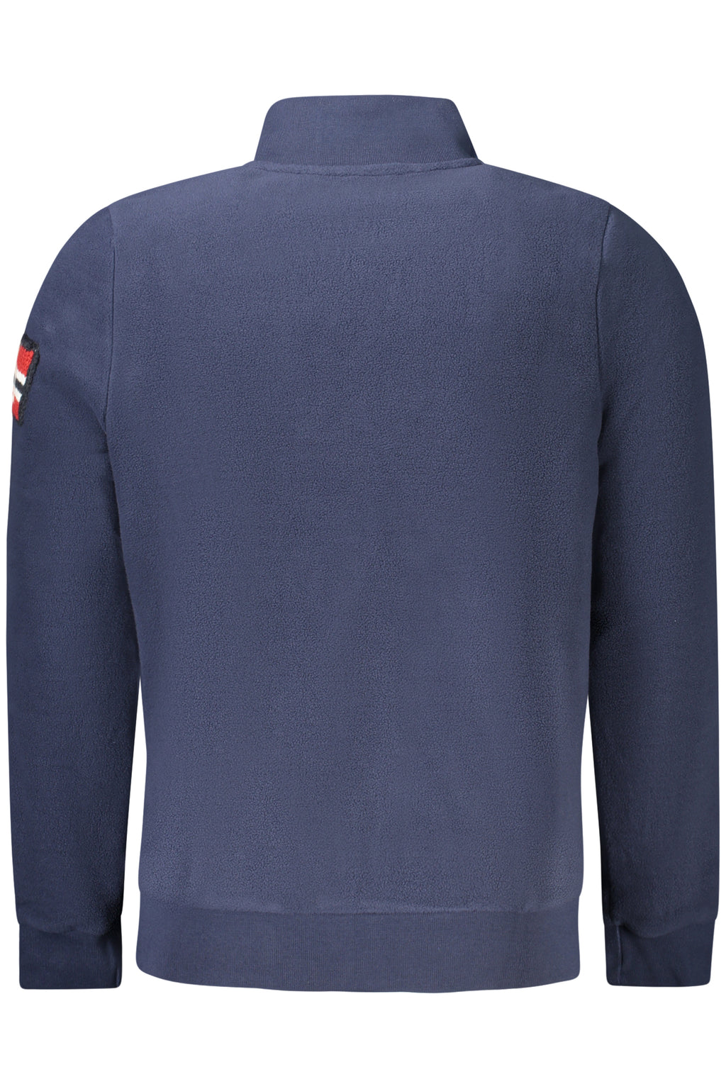 Sudadera azul con cremallera para hombre, Noruega 1963
