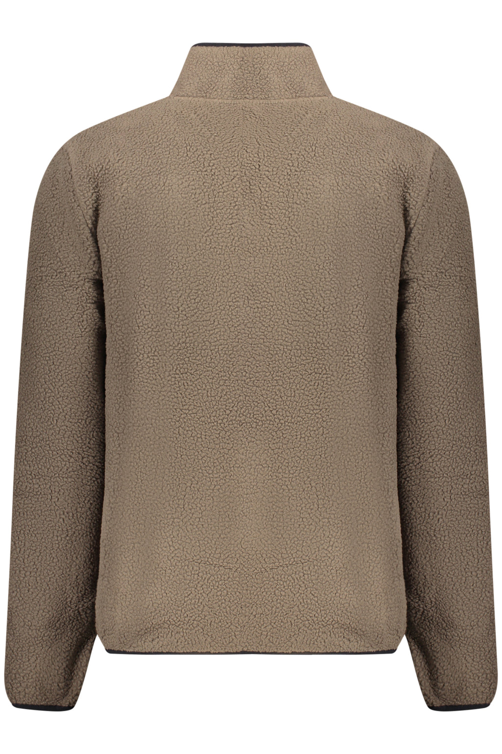 Sudadera marr? con cremallera para hombre, Noruega 1963