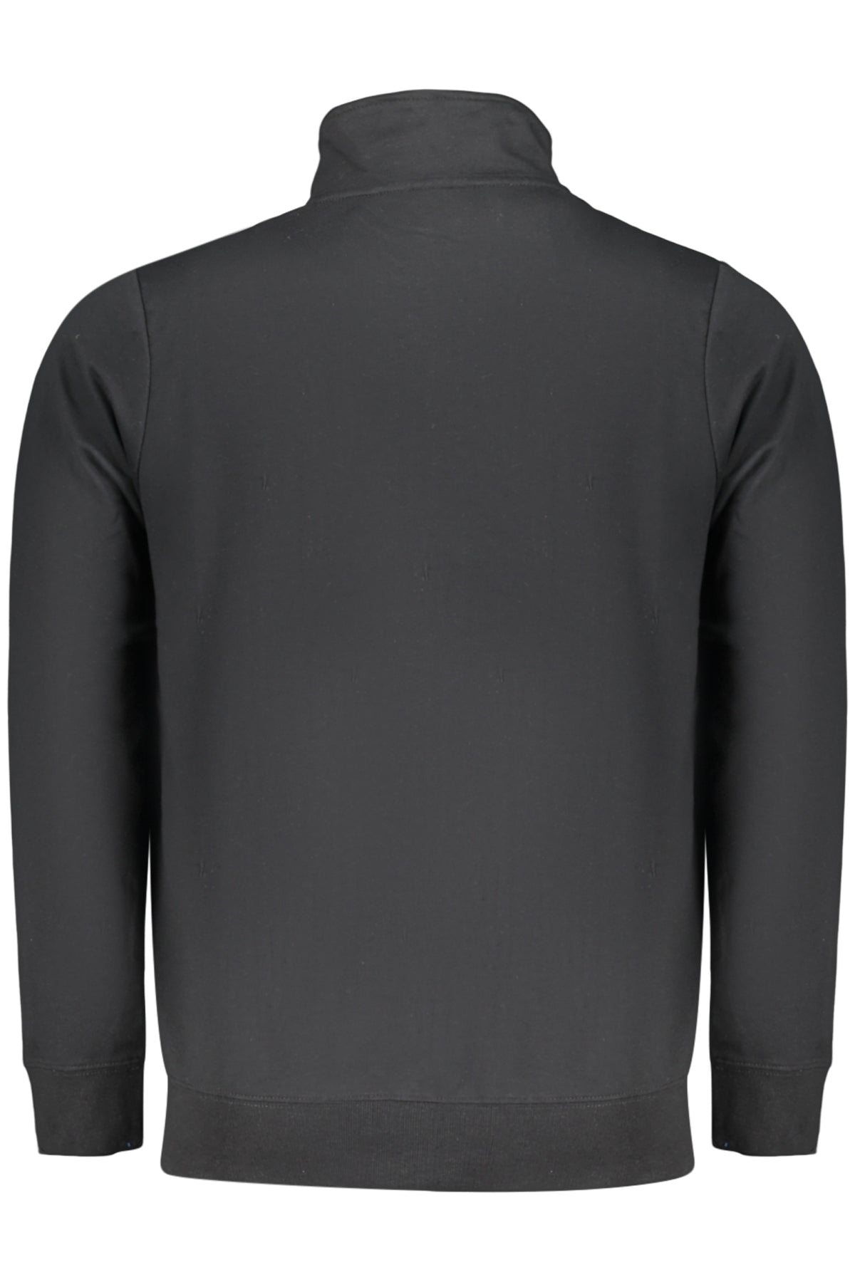 Sudadera negra con cremallera para hombre, Noruega 1963