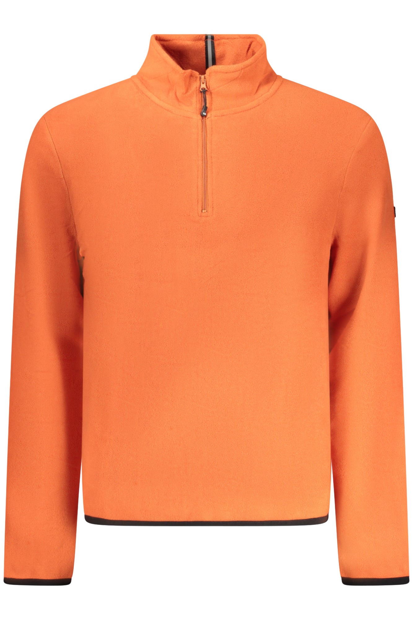 Sudadera naranja con cremallera para hombre, Noruega 1963