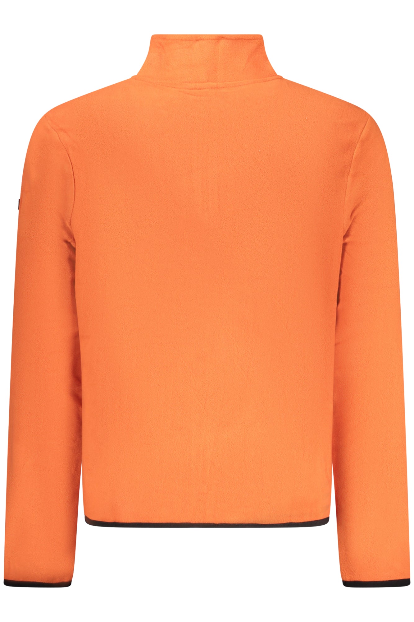 Sudadera naranja con cremallera para hombre, Noruega 1963