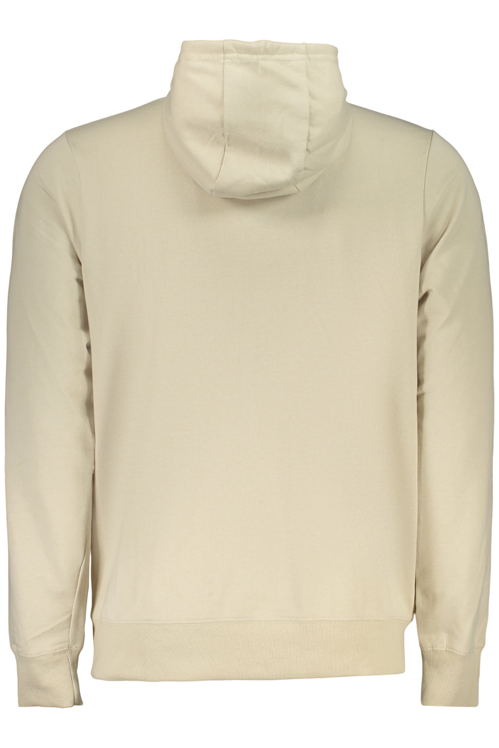 Sudadera beige con cremallera para hombre, Noruega 1963