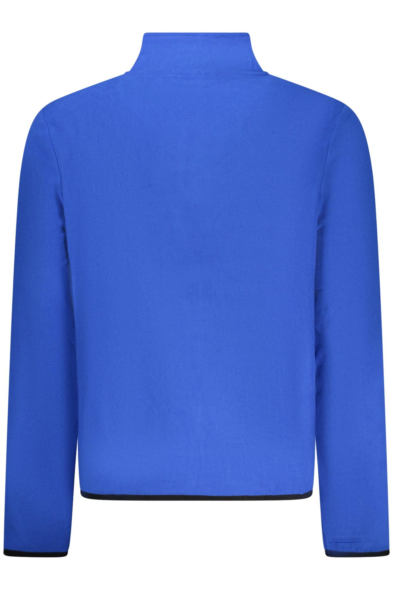 Sudadera azul con cremallera para hombre, Noruega 1963