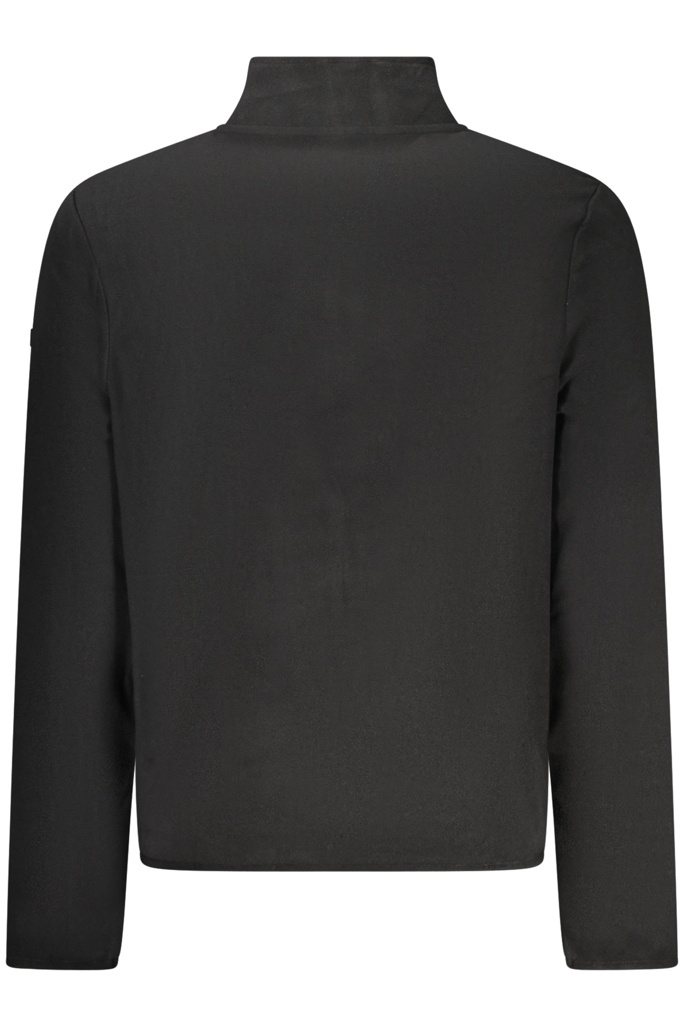 Sudadera negra con cremallera para hombre, Noruega 1963