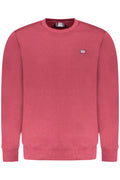 Sudadera roja con cremallera para hombre, Noruega 1963