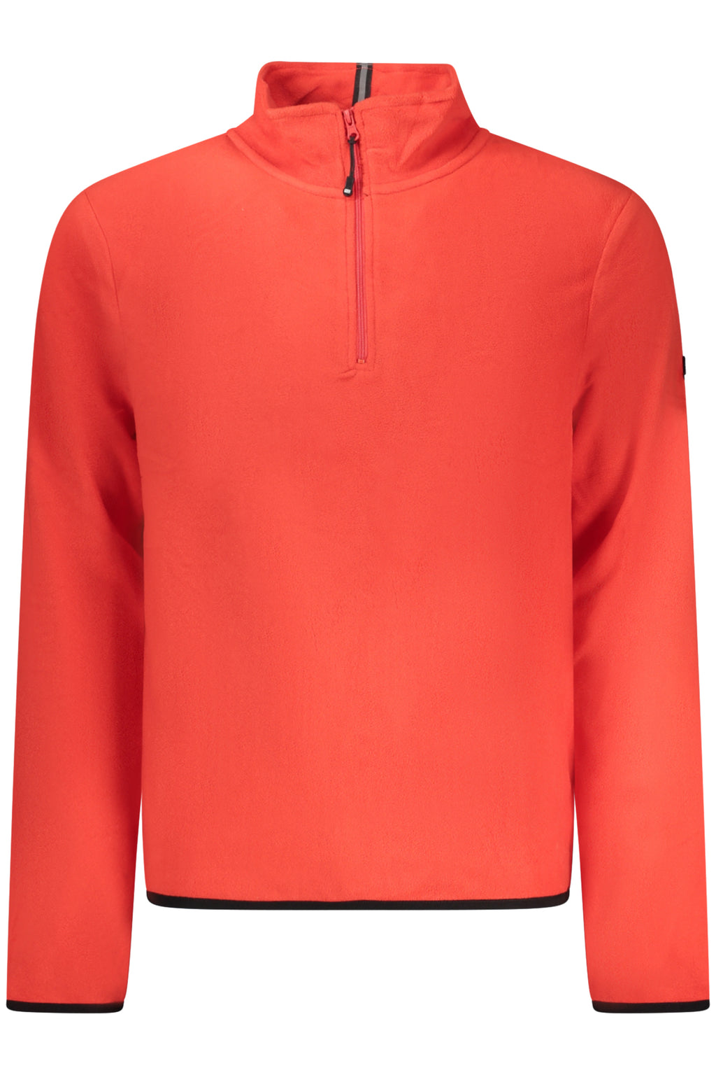 Sudadera roja con cremallera para hombre, Noruega 1963