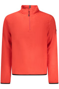 Sudadera roja con cremallera para hombre, Noruega 1963