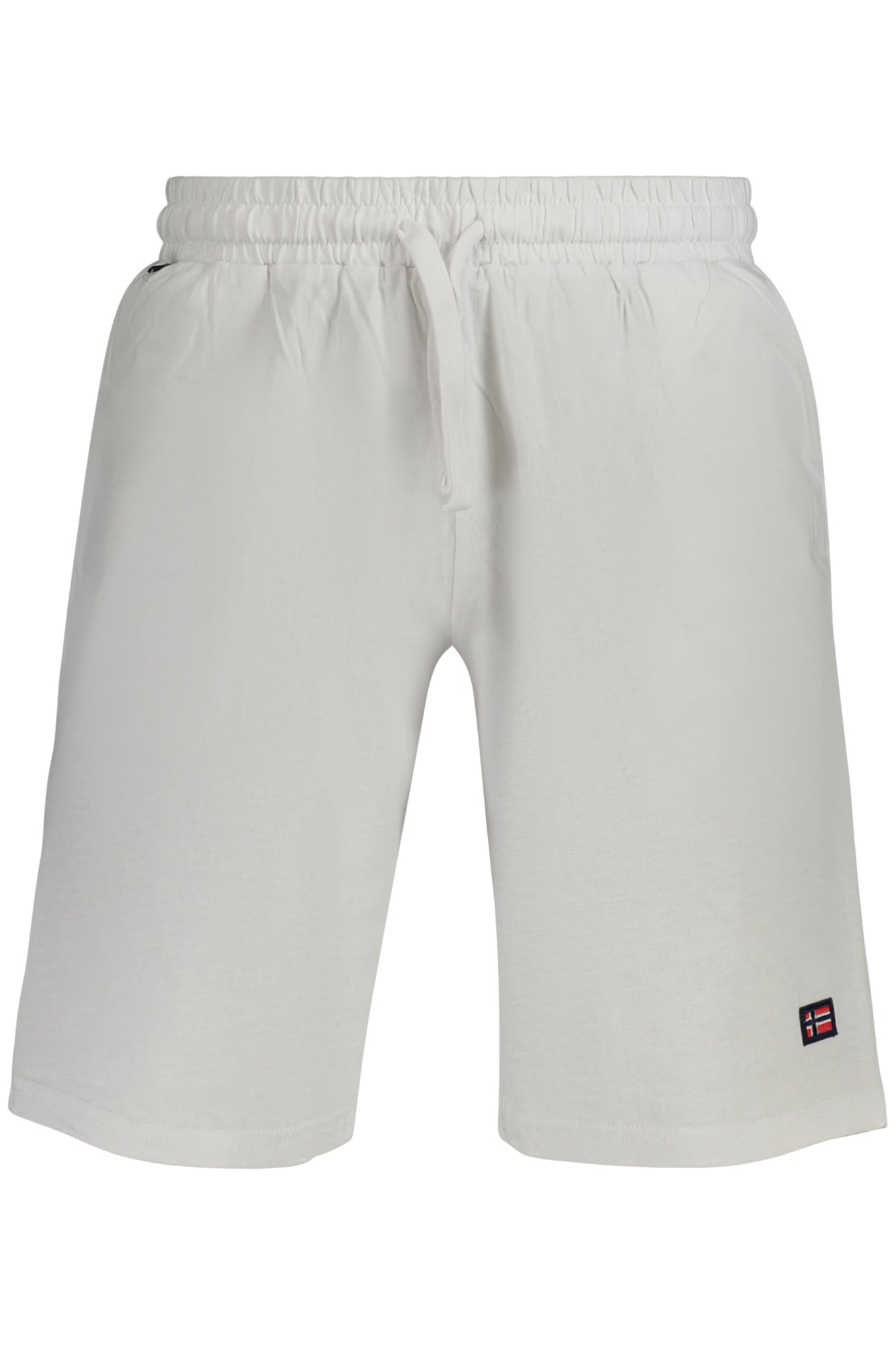 PANTALONES CORTOS DE BERMUDA BLANCOS PARA HOMBRE, NORUEGA 1963