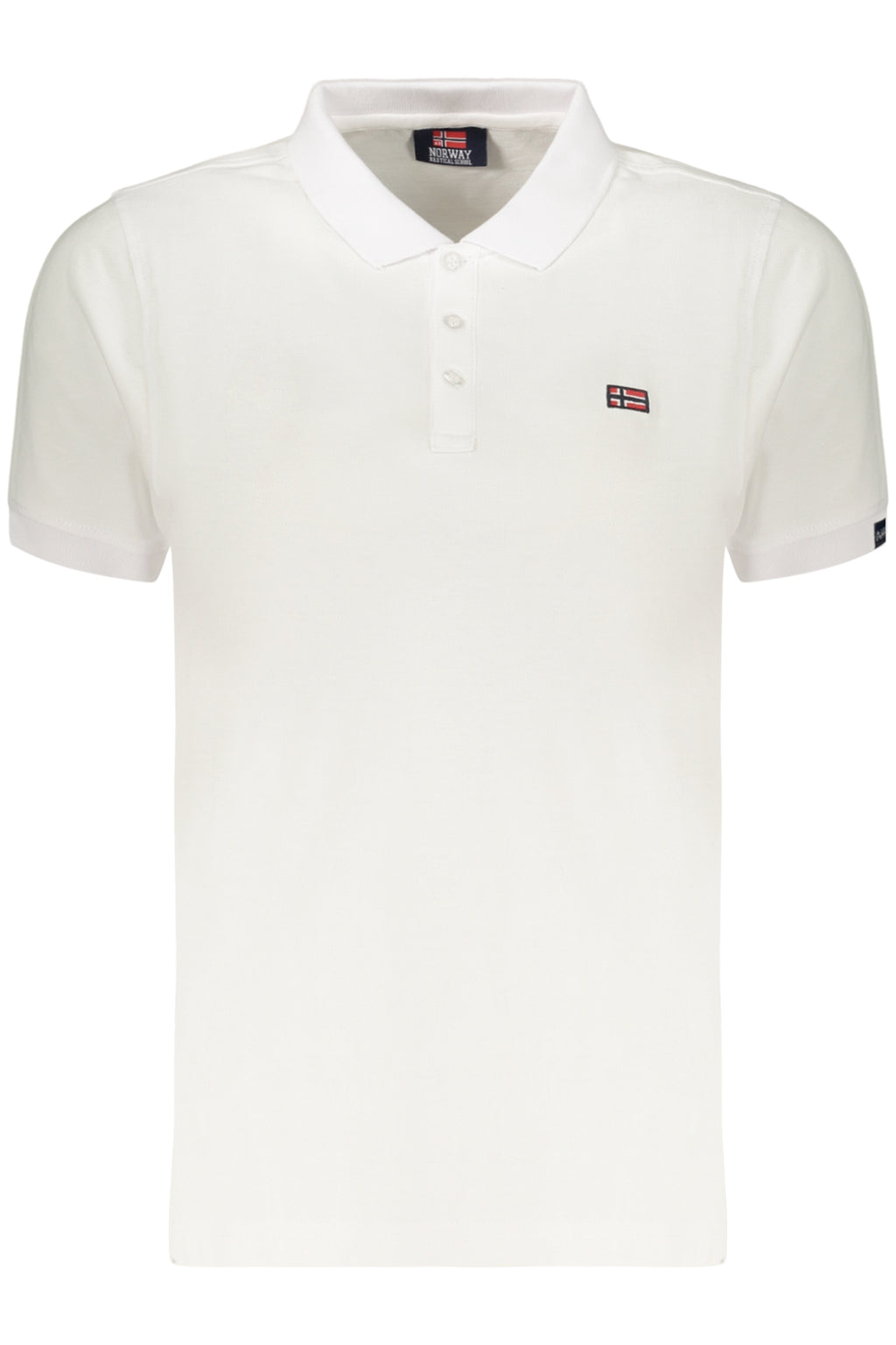 NORUEGA 1963 POLO DE MANGA CORTA PARA MUJER BLANCO