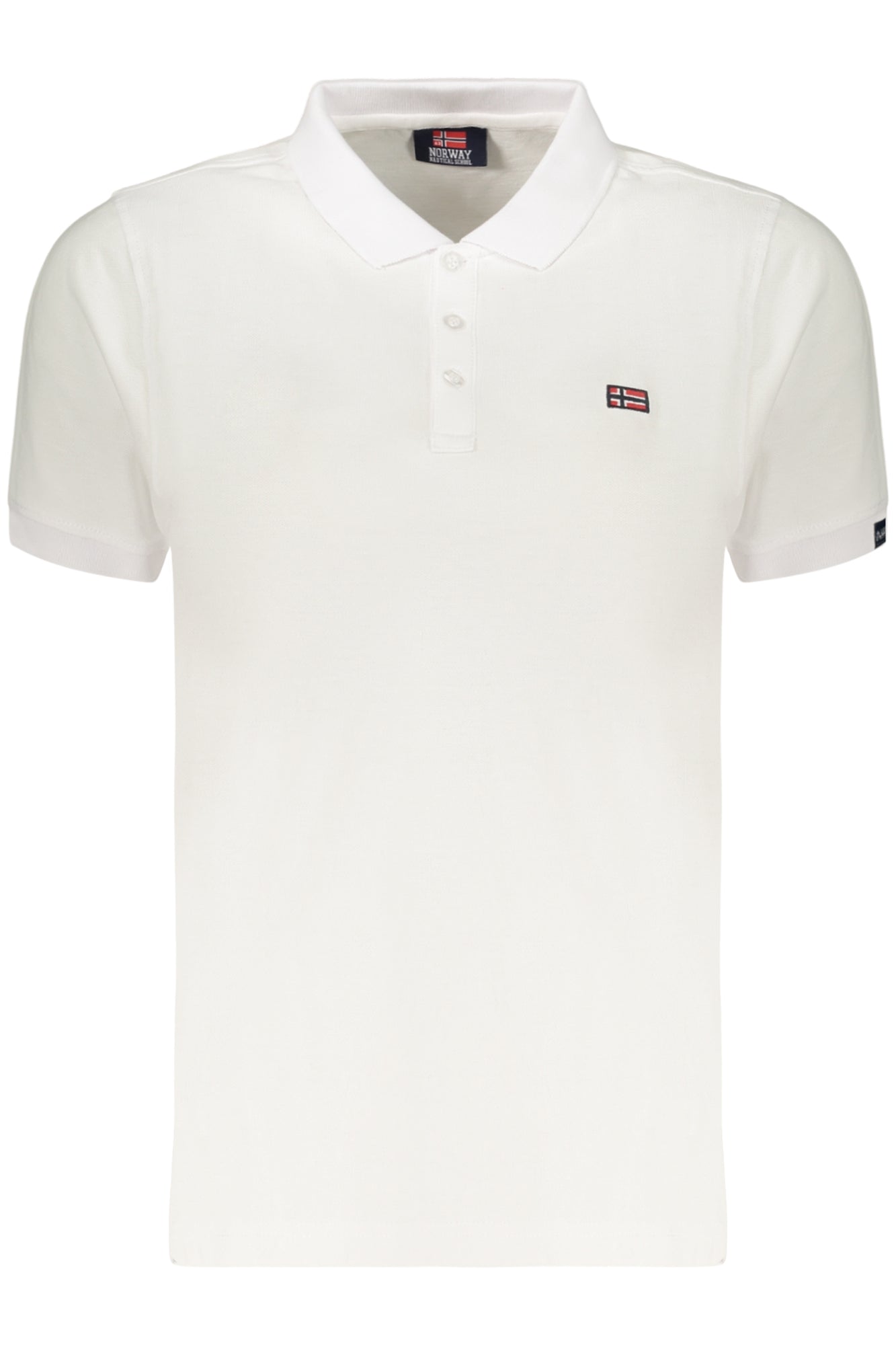 NORUEGA 1963 POLO DE MANGA CORTA PARA MUJER BLANCO