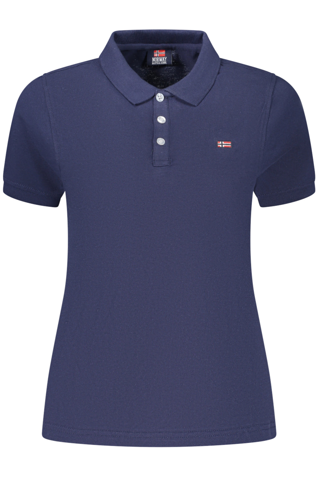 NORUEGA 1963 POLO DE MANGA CORTA PARA MUJER, AZUL