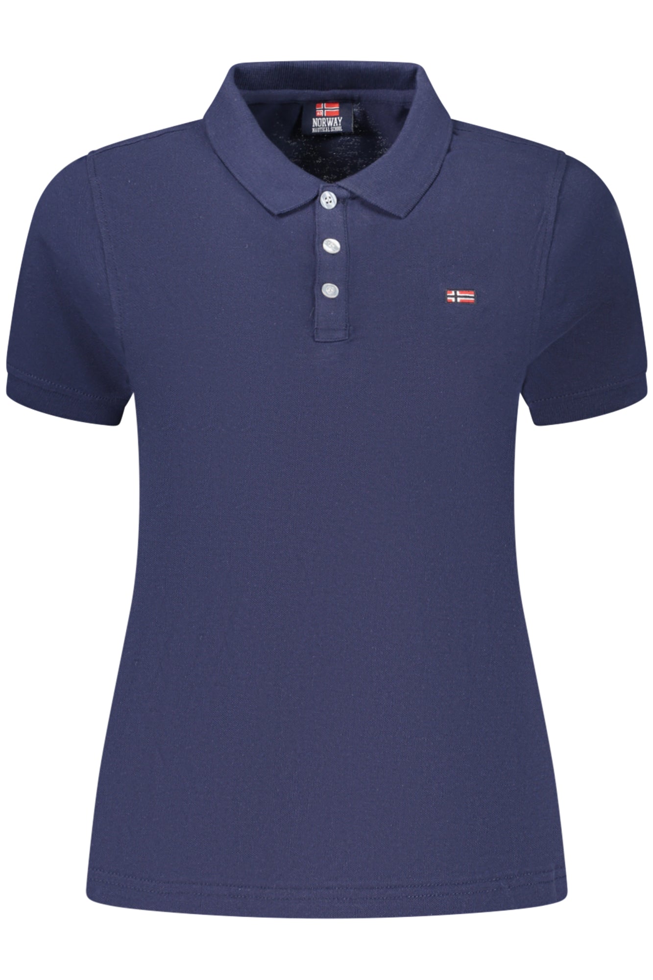 NORUEGA 1963 POLO DE MANGA CORTA PARA MUJER, AZUL