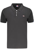 NORUEGA 1963 POLO DE MANGA CORTA PARA MUJER, NEGRO