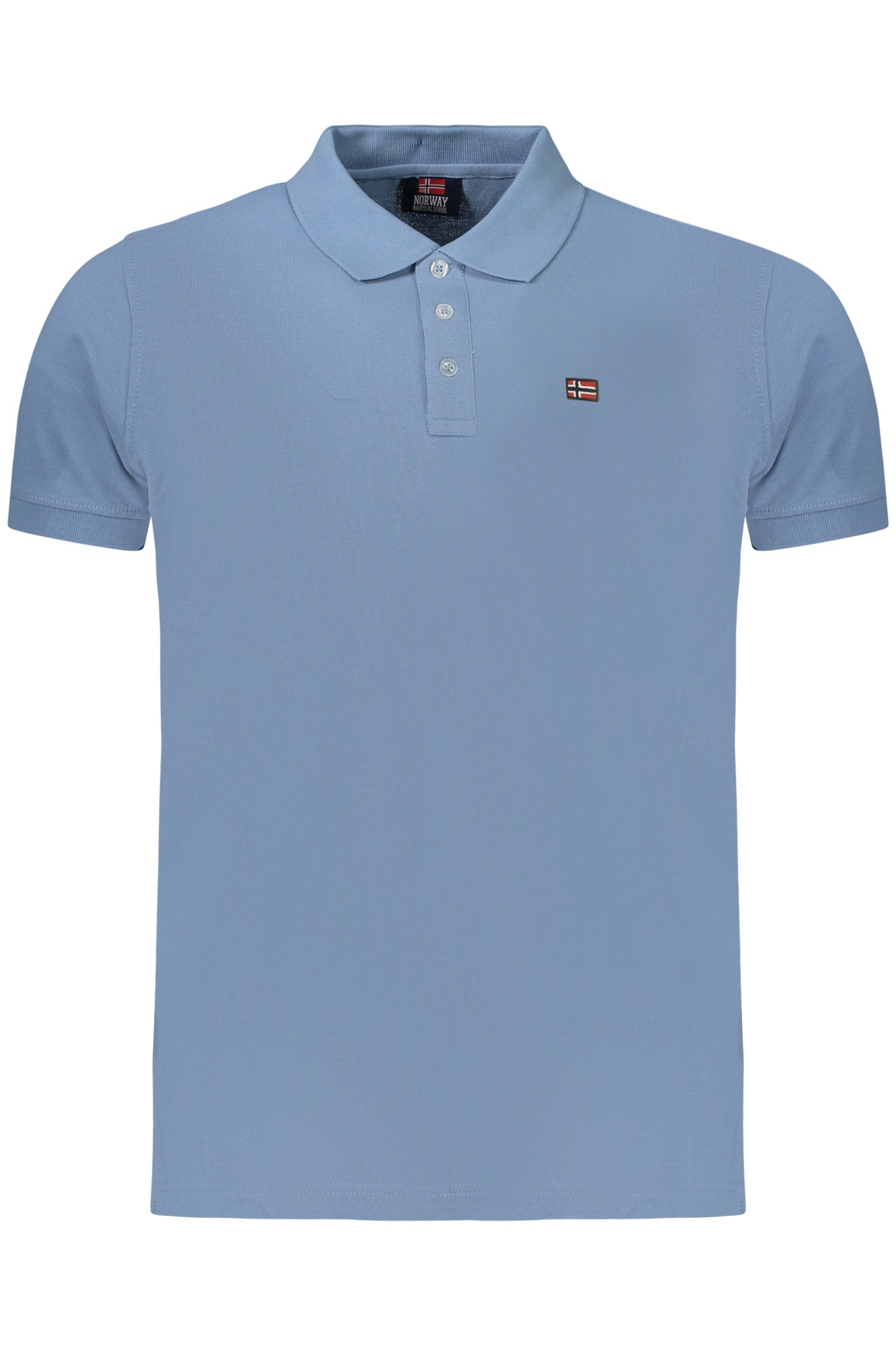 NORUEGA 1963 POLO DE MANGA CORTA PARA HOMBRE, AZUL
