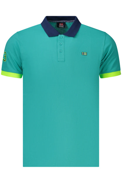 Polo homme � manches courtes, Norv�ge 1963, bleu