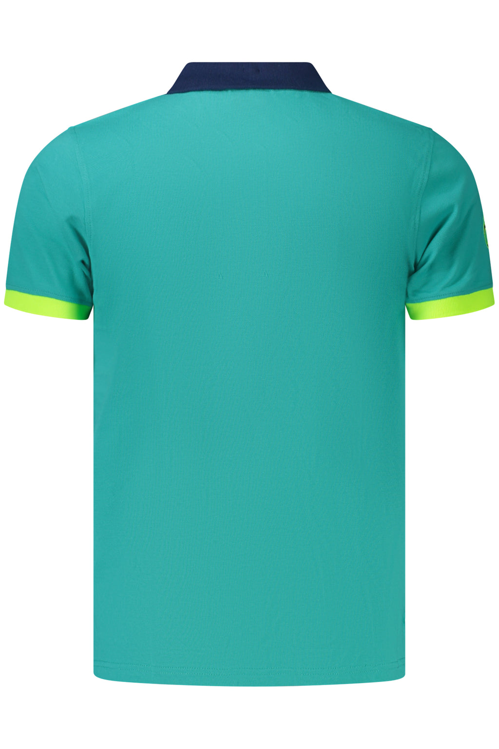 Polo de Manga Corta para Mujer  Azzurro (Slim Fit)
