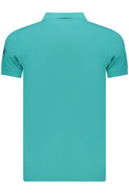 Polo de Manga Corta para Mujer  Azzurro (Slim Fit)