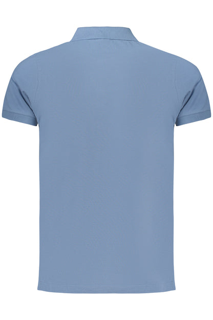 Polo de Manga Corta para Mujer  Azzurro (Slim Fit)