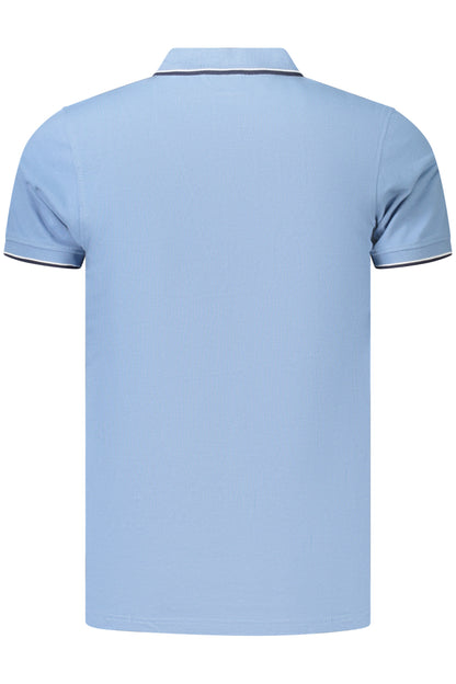 Polo homme � manches courtes, Norv�ge 1963, bleu