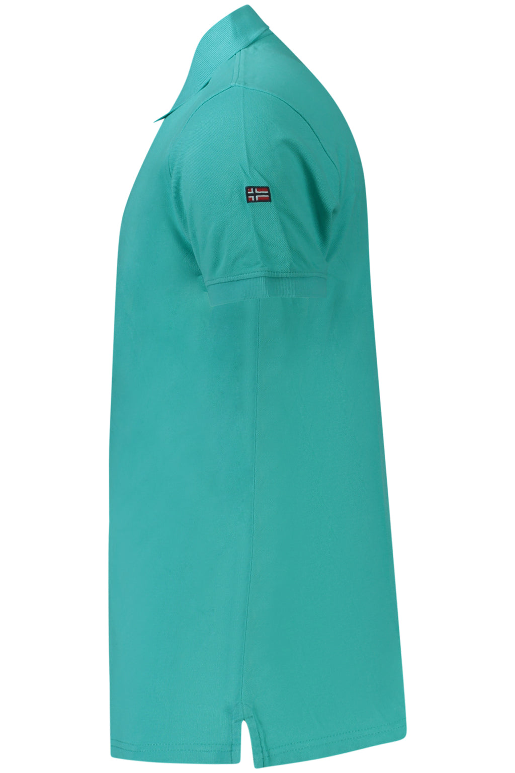 Polo de Manga Corta para Mujer  Azzurro (Slim Fit)