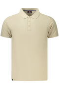 Polo de Manga Corta para Mujer  Beige (Slim Fit)