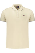 NORUEGA 1963 POLO DE MANGA CORTA PARA HOMBRE, BEIGE