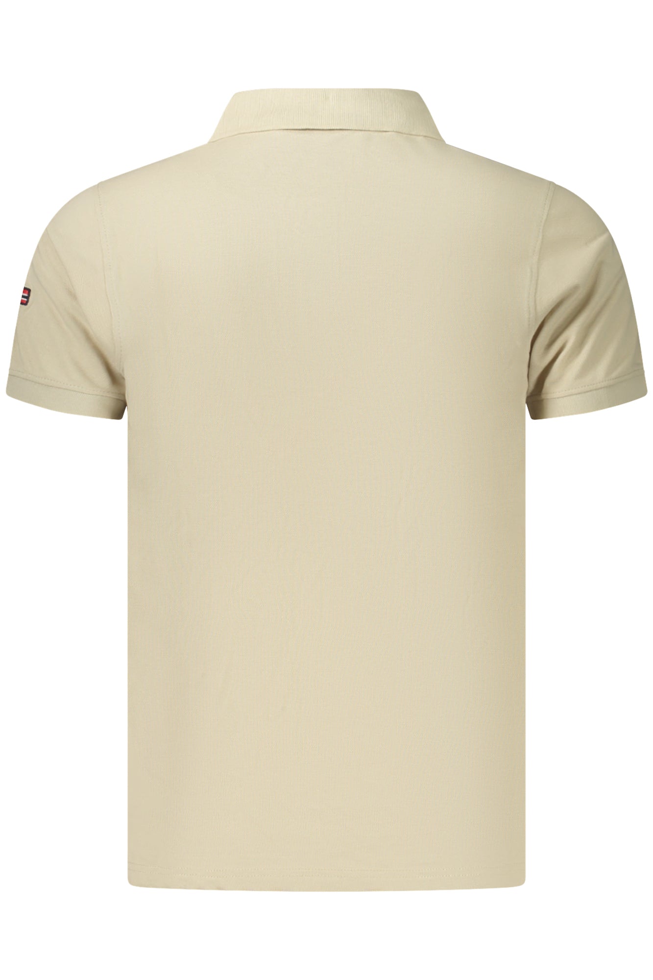 Polo de Manga Corta para Mujer  Beige (Slim Fit)