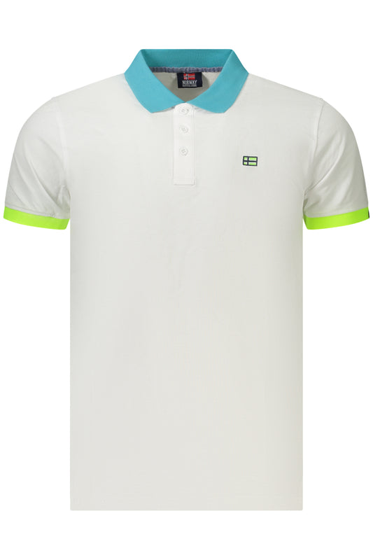 Polo de Manga Corta para Mujer  Bianco (Slim Fit)