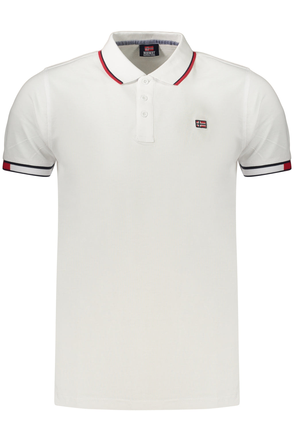 Polo de Manga Corta para Mujer  Bianco (Slim Fit)