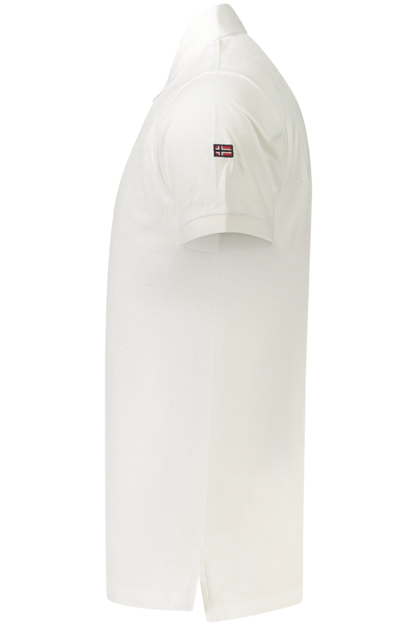 NORUEGA 1963 POLO DE MANGA CORTA PARA HOMBRE BLANCO