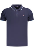 NORUEGA 1963 POLO DE MANGA CORTA PARA HOMBRE, AZUL