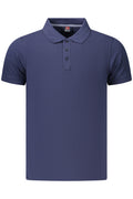NORUEGA 1963 POLO DE MANGA CORTA PARA HOMBRE, AZUL