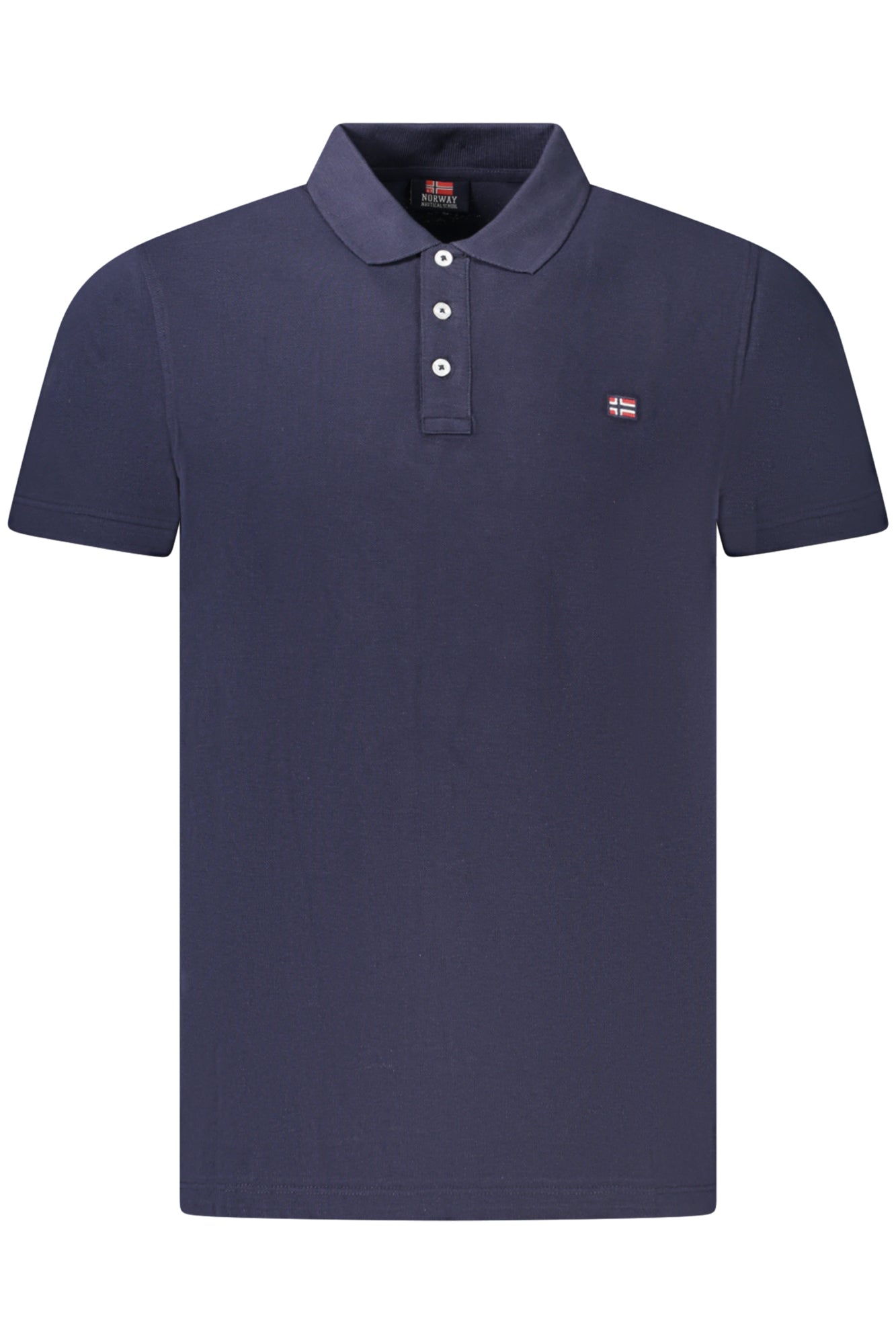 NORUEGA 1963 POLO DE MANGA CORTA PARA HOMBRE, AZUL