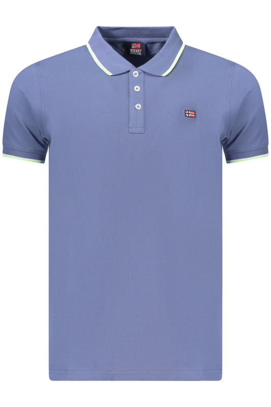 Polo de Manga Corta para Mujer  Blu (Slim Fit)
