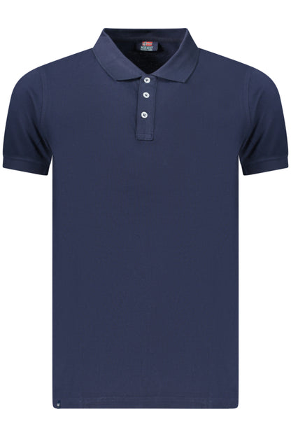 Polo homme � manches courtes, Norv�ge 1963, bleu